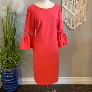 Beautiful coral dress